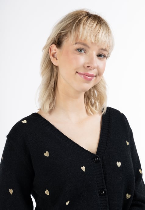 Mymo Cardigan women black - Image 5