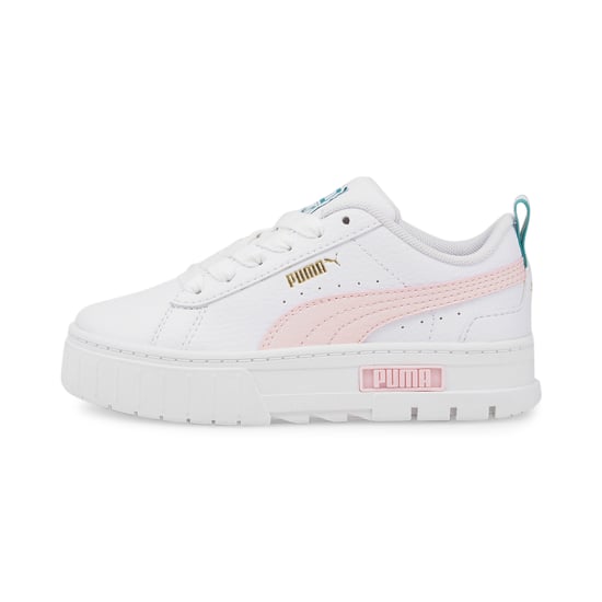 PUMA Kids Girls Mayze Leather Trainers Sports Shoes