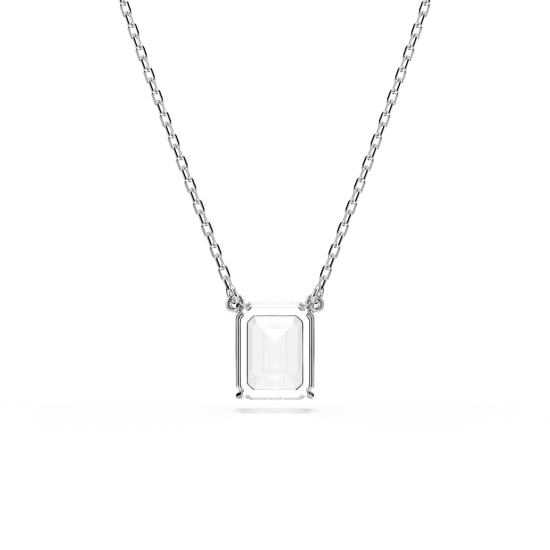 Swarovski 'Stilla' Women's Base Metal Necklace - Silver 5693405 - Image 4