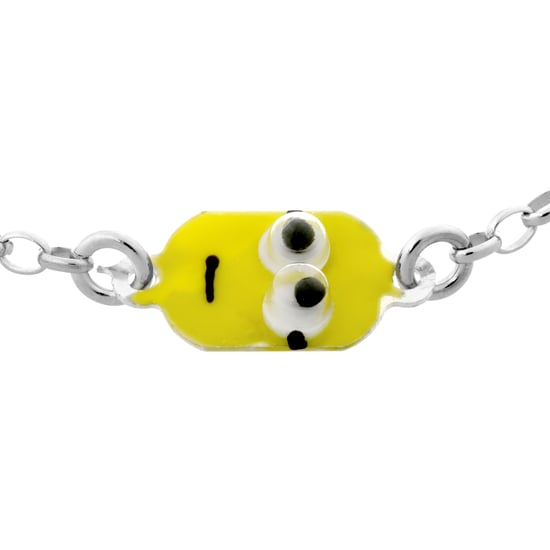 Orphelia 'Minion' Child's 925 Sterling Silver Bracelet - Silver ZA-7135