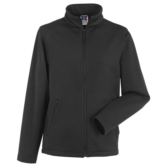 Russell Mens Smart Softshell Jacket (Black) - Image 1