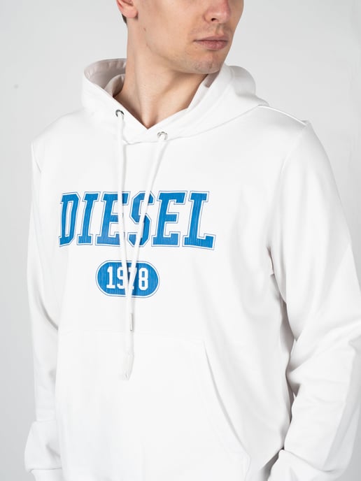 Diesel Sudadera S-Ginn del hombre Blanco - Image 5