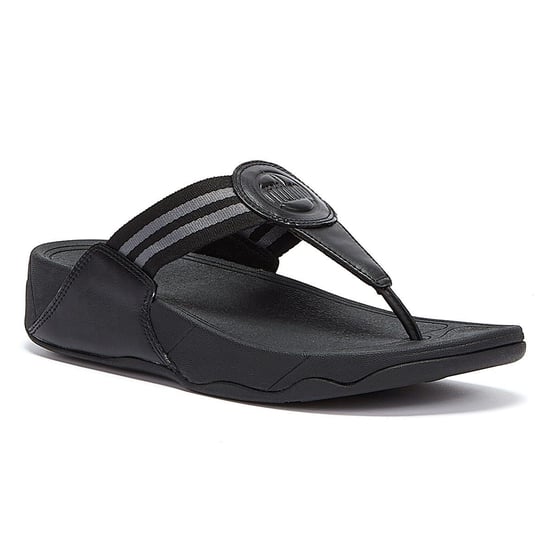 Fitflop Walkstar Webbing Chanclas para Mujer - (Negro) - Image 4
