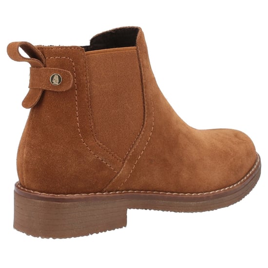 Hush Puppies Maddy Wide Suede Women's Tan Boots - Image 2