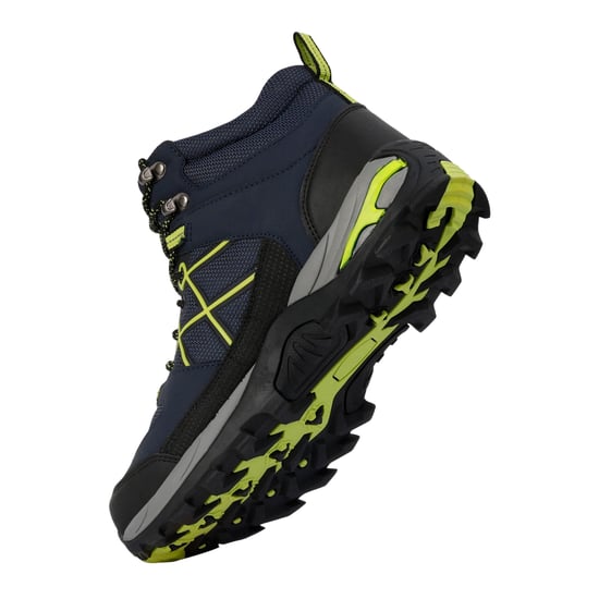 Regatta Mens Samaris III Walking Boots (Navy/Lime Punch) - Image 6
