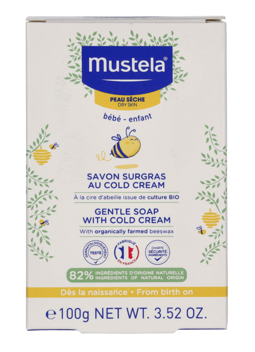 Mustela Bebé Jabón Suave con Crema Fría 100 g - Image 2