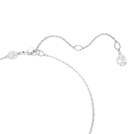 Swarovski 'Dextera' Women's Base Metal Necklace - Silver 5692261 - Image 3