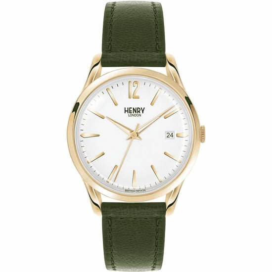 Henry London Reloj Unisex Cuarzo dorado - Image 1