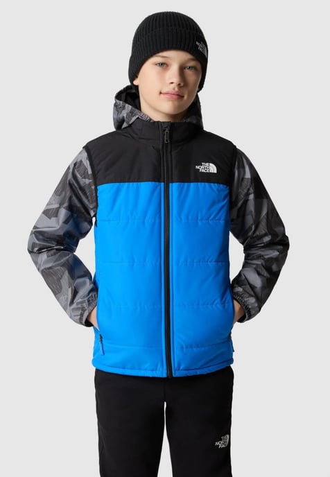Chaleco The North Face Teen Never Stop Synthetic en azul óptico/negro TNF - Image 1