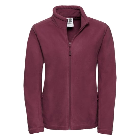 Russell Womens/Ladies Full Zip Outdoor Fleece Jacket (Burgundy) - Image 1