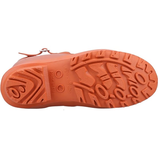 Cotswold Unisex Sandringham Wellington Boots (Pumpkin Orange) - Image 4