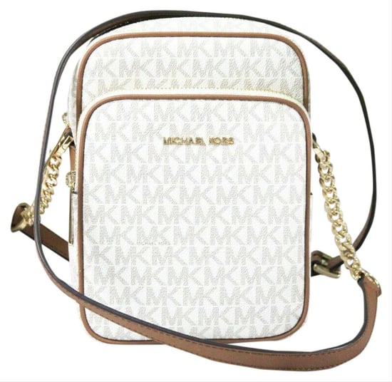 Bolso de hombro con cadena de logo mediano Jet Set Travel de Michael Kors - Image 1