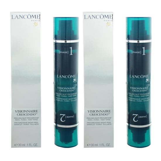 Lancome Visionnaire Crescendo 2 Phase Progressive Night Peel 30ml x 2