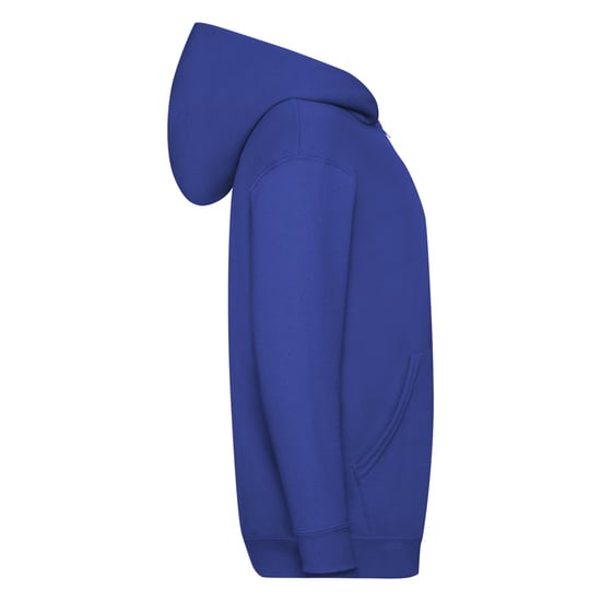 Fruit of the Loom Childrens/Kids Classic Full Zip Hoodie (Royal Blue) - Image 3