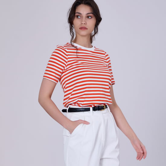 Stripes Cotton T-shirt - Image 2