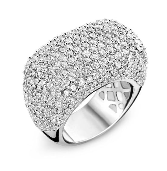 Orphelia Women's 925 Sterling Silver Ring - Silver R-4985 - Image 1