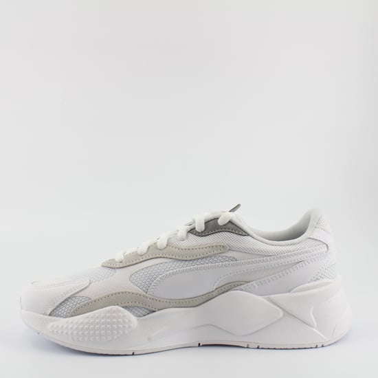 Puma RS-X Puzzle Mens White Lace Up Trainers 371570 03