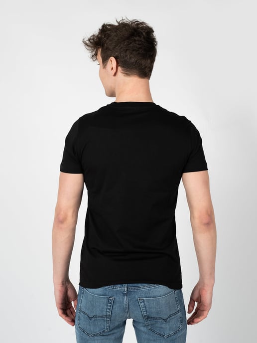Camiseta manga corta estampada A03848-80GRAI hombre - Image 4