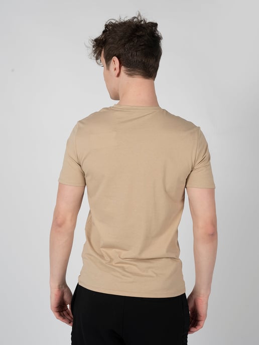 Guess T-Shirt Leo del hombre beige - Image 4