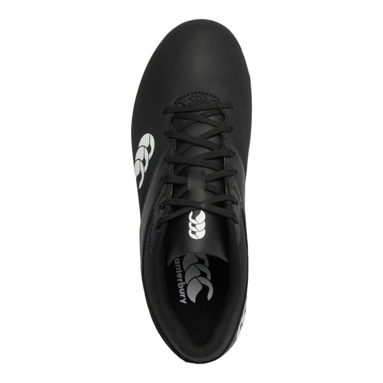 Canterbury Childrens/Kids Phoenix Raze Soft Ground Rugby Boots (Black/White) - Image 5