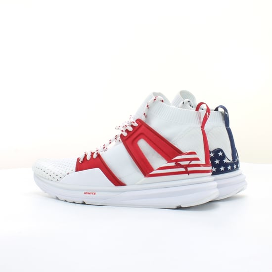 Puma Blaze Of Glory Limitless Hi 4th Of July FM Lace Up Mens Trainers 364801 01