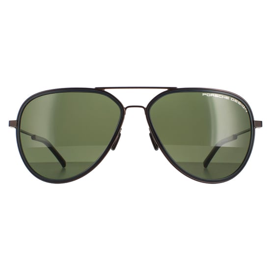 Porsche Design Aviator Mens Brown Brown Polarized  P8691