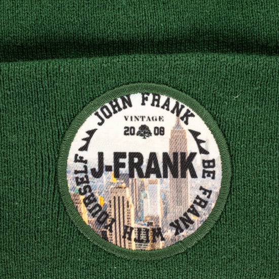 Hat with label sewn on the front JFBN18W01 man
