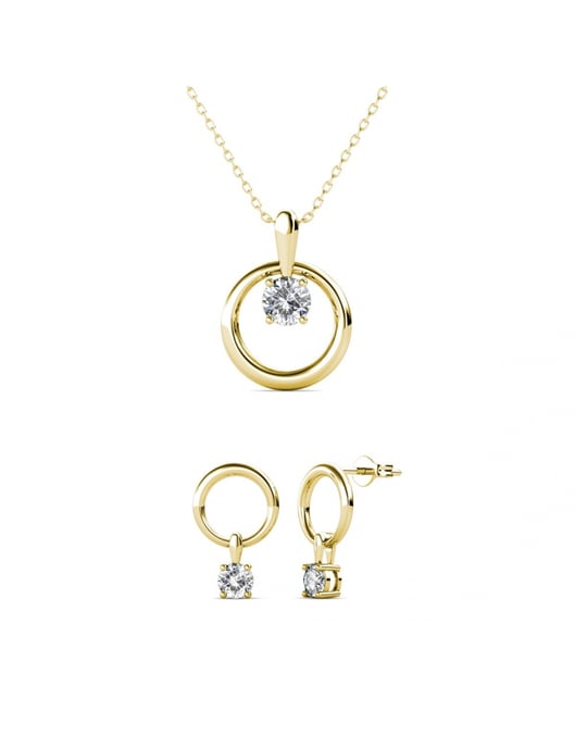 Conjuntos Octavia - Oro y Cristal - Image 1