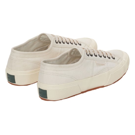 Superga Unisex Adult 2750 Herringbone Trainers (Beige Raw/Off White) - Image 2