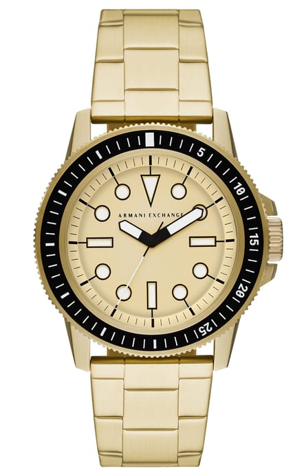 Armani Exchange Leonardo Men's Gold Watch AX1854 - Image 1