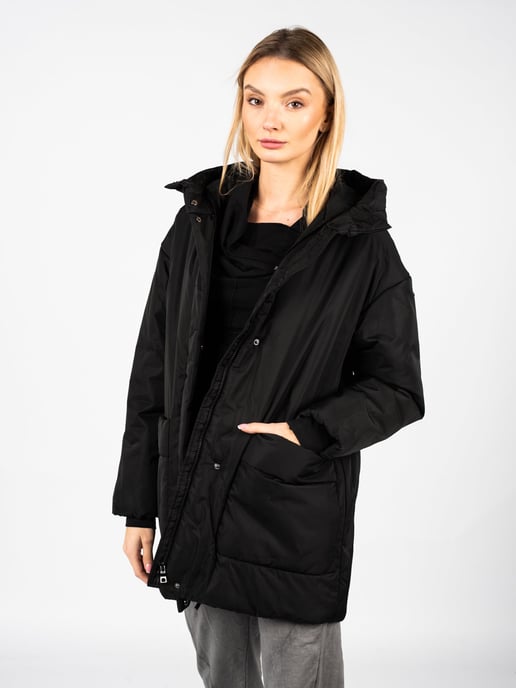 Geox Chaqueta Diodana de mujer negro - Image 3