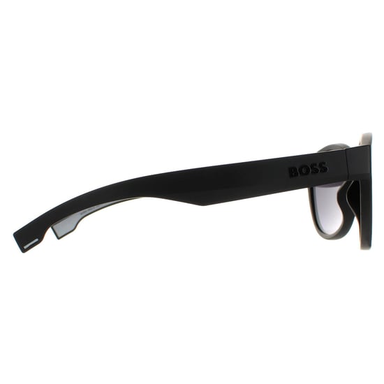 Hugo Boss Round Mens Matte Black Grey Grey BOSS 1452/S