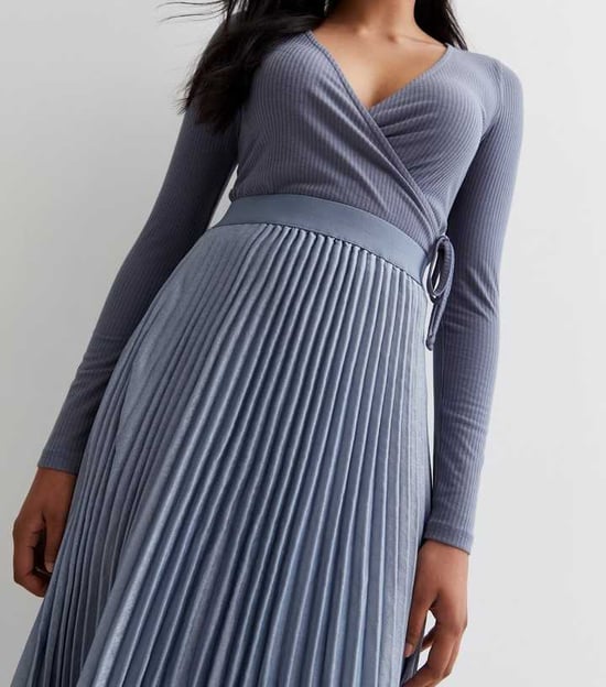 Pleated Midi Skirt