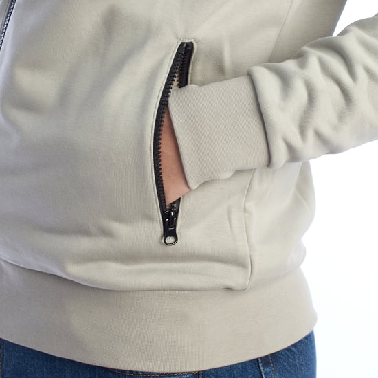 YMF004-FP565 Men's Regular Fit Zip Sweatshirt