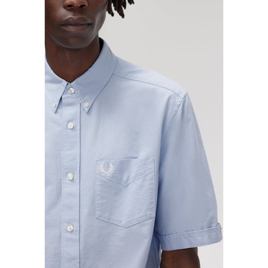 Camisa de Oxford de Manga Corta para Hombre Fred Perry - Image 3
