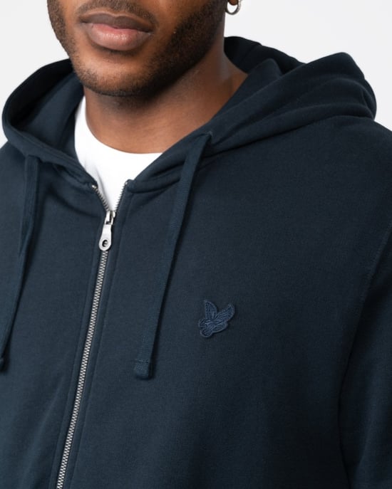 Sudadera con capucha completa Lyle & Scott con águila tonal para hombre - Image 2