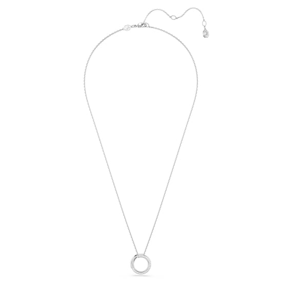 Swarovski 'Dextera' Women's Base Metal Necklace - Silver 5692737 - Image 2