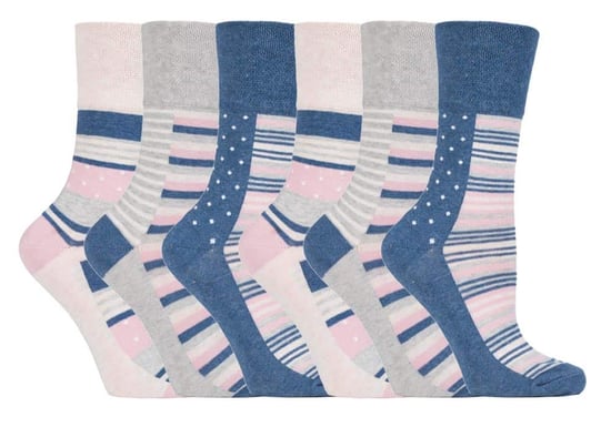 Gentle Grip - 6 Pares Calcetines No Elásticos Gentle Grip - GG132 - Image 1
