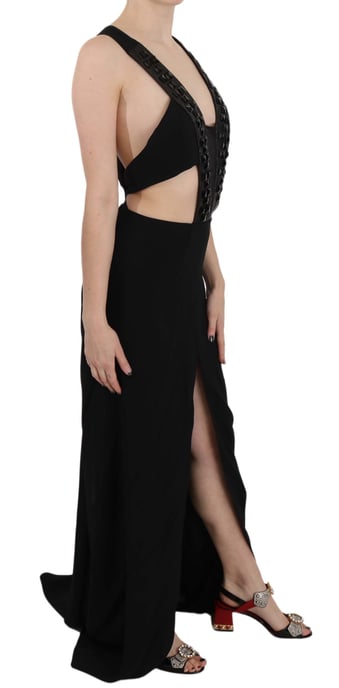 Vestido Maxi Cutout con Estrellas V de John Richmond - Image 5