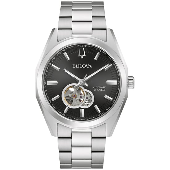 Bulova Surveyor Men's Silver Watch 96A270 - Image 1