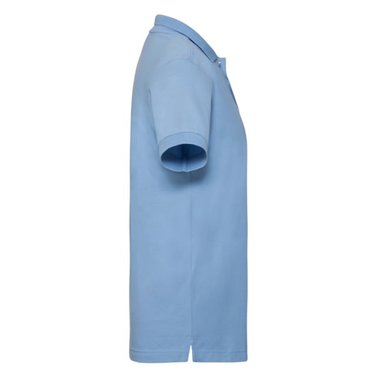 Russell Mens Stretch Fitted Polo Shirt (Sky) - Image 3