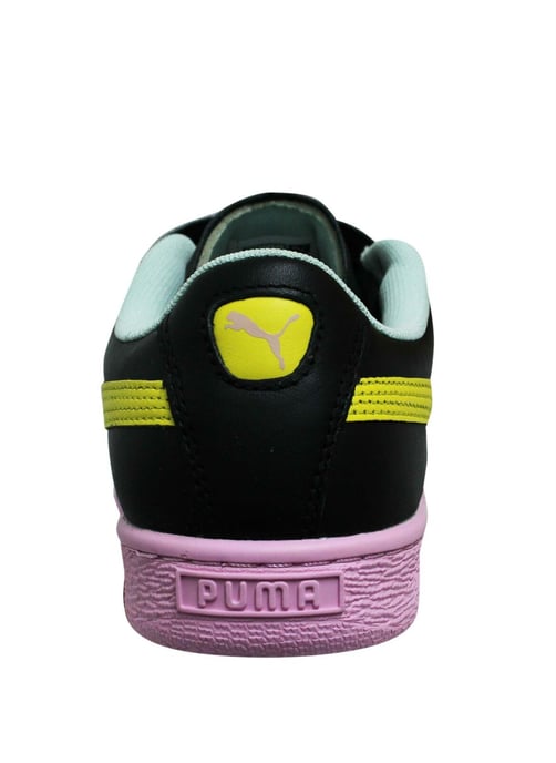 Puma Basket Badge TZ Womens Black Trainers