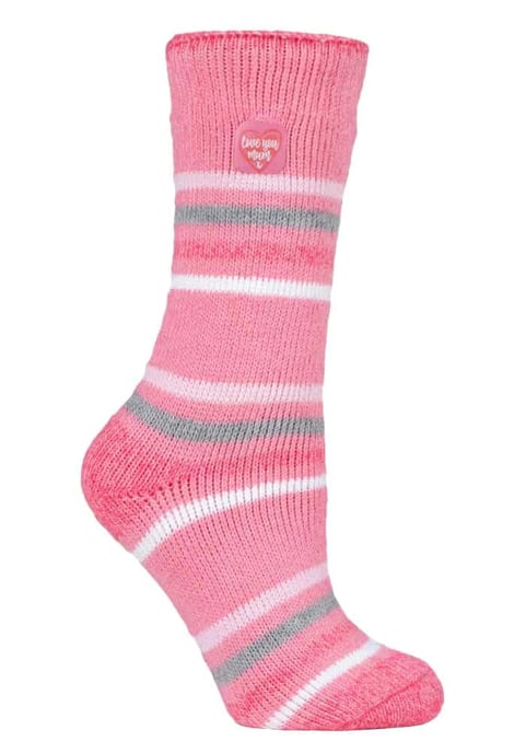 Calcetines térmicos mullidos y forrados de forro polar para mamá y abuela - Image 1