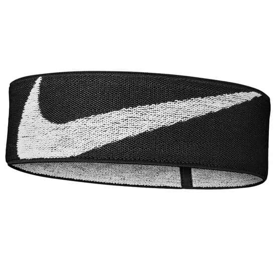 Nike Knitted Logo Headband (Black/Grey) - Image 1
