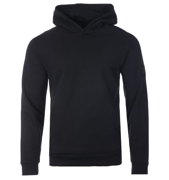 Sudadera con capucha negra lisa de Lyle & Scott - Image 1