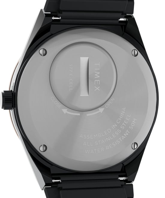 Timex Q Reissue Women's Black Watch TW2W10600 - Image 3