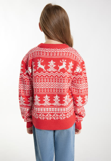 Mymo Pullover red white - Image 4