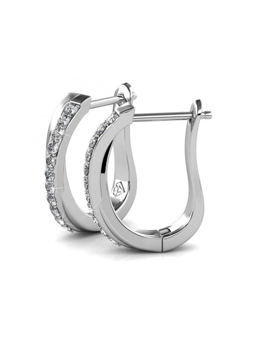 Pendientes Criss - Plata y Cristal - Image 3