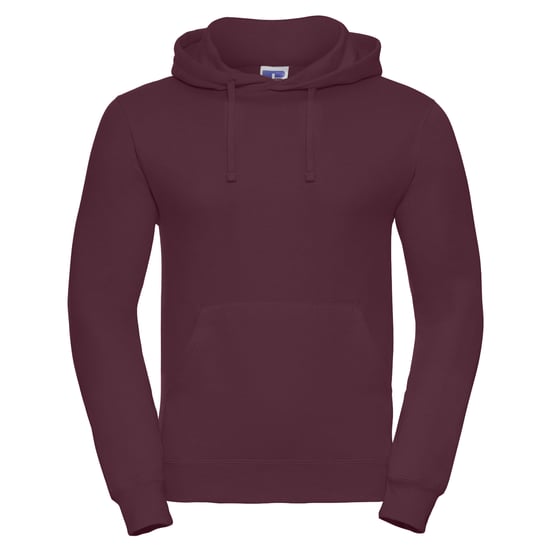 Russell Mens Plain Hoodie (Burgundy) - Image 1