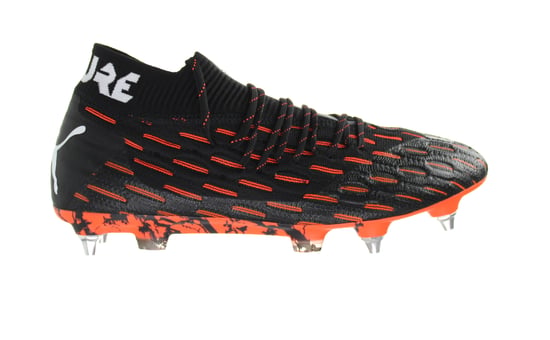 Puma Future 6.1 Netfit MxSG Mens Black/Orange Football Boots